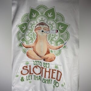 Women’s sloth hoodie size medium